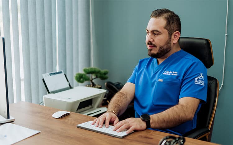 Consulta de traumatología y ortopedia